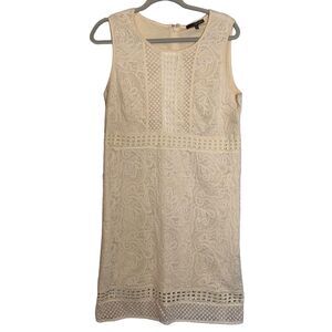 Matty M  Dress Womens Medium Lace‎ Cutouts Fully Lined Sleeveless Party Wedding